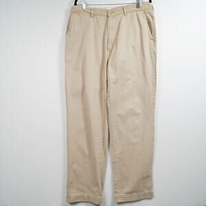 Vintage Polo Ralph Lauren Classic Fit Chino Pants Beige 36x32